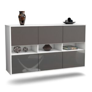Sideboard Rockford, Grau, hängend (136x79x35cm)