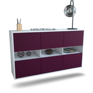 Sideboard Rockford, Lila, hängend (136x79x35cm)