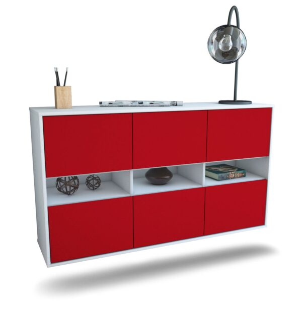 Sideboard Rockford, Bordeaux, hängend (136x79x35cm)