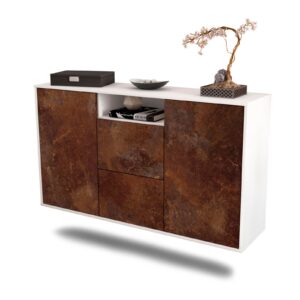 Sideboard Dayton, Rost, hängend (136x79x35cm)