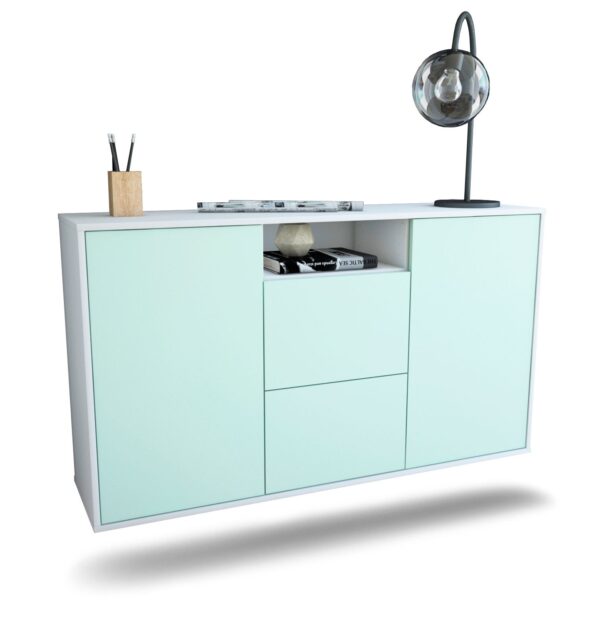 Sideboard Dayton, Mint, hängend (136x79x35cm)