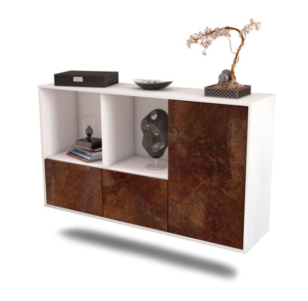 Sideboard Springfield, Rost, hängend (136x79x35cm)