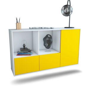 Sideboard Springfield, Gelb, hängend (136x79x35cm)