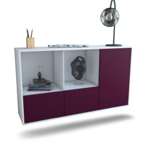 Sideboard Springfield, Lila, hängend (136x79x35cm)