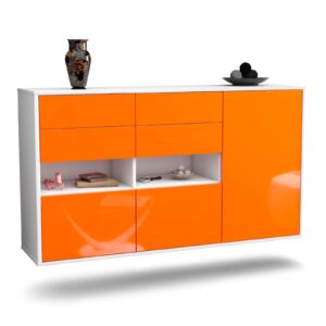 Sideboard Santa Rosa, Orange, hängend (136x79x35cm)