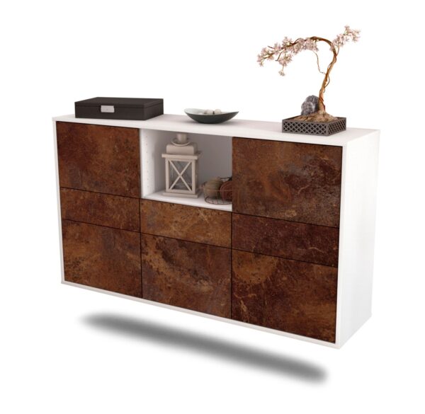Sideboard Pomona, Rost, hängend (136x79x35cm)