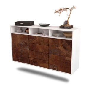 Sideboard Salem, Rost, hängend (136x79x35cm)
