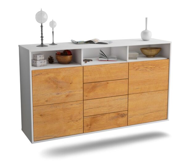 Sideboard Salem, Eiche, hängend (136x79x35cm)