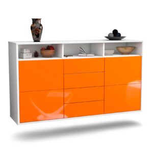 Sideboard Salem, Orange, hängend (136x79x35cm)