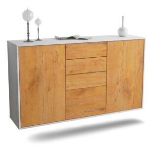 Sideboard Sioux Falls, Eiche, hängend (136x79x35cm)