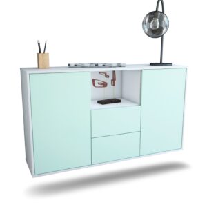 Sideboard Port St. Lucie, Mint, hängend (136x79x35cm)