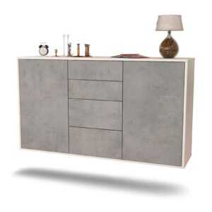 Sideboard Corona, Beton, hängend (136x79x35cm)