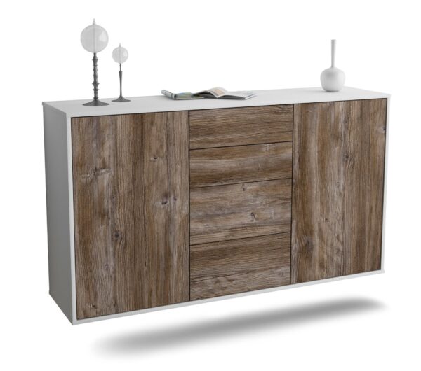 Sideboard Corona, Treibholz, hängend (136x79x35cm)