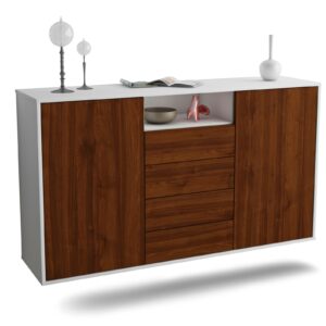 Sideboard Eugene, Walnuss, hängend (136x79x35cm)
