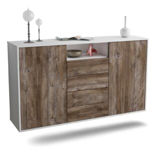 Sideboard Eugene, Treibholz, hängend (136x79x35cm)