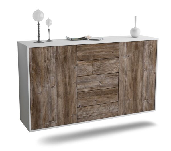Sideboard Pembroke Pines, Treibholz, hängend (136x79x35cm)