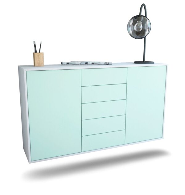 Sideboard Pembroke Pines, Mint, hängend (136x79x35cm)