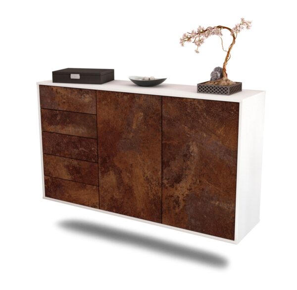 Sideboard Peoria, Rost, hängend (136x79x35cm)