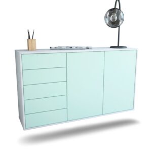 Sideboard Peoria, Mint, hängend (136x79x35cm)