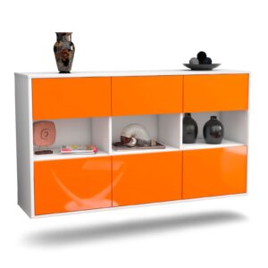 Sideboard Paterson, Orange, hängend (136x79x35cm)