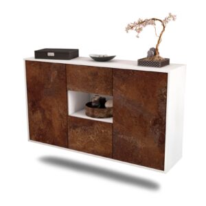 Sideboard Pasadena, Rost, hängend (136x79x35cm)