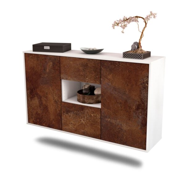 Sideboard Pasadena, Rost, hängend (136x79x35cm)
