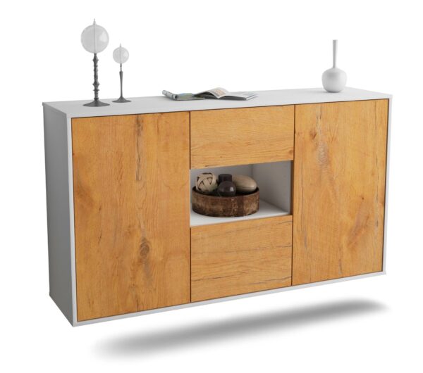 Sideboard Pasadena, Eiche, hängend (136x79x35cm)