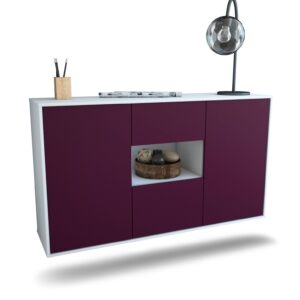 Sideboard Pasadena, Lila, hängend (136x79x35cm)