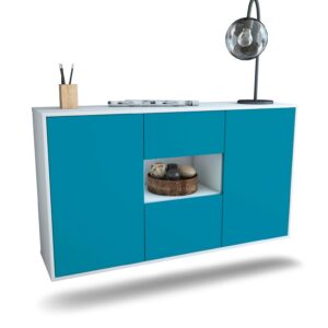 Sideboard Pasadena, Türkis, hängend (136x79x35cm)