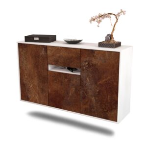 Sideboard Hampton, Rost, hängend (136x79x35cm)
