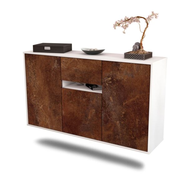 Sideboard Hampton, Rost, hängend (136x79x35cm)