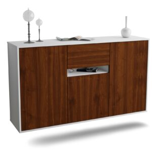 Sideboard Hampton, Walnuss, hängend (136x79x35cm)