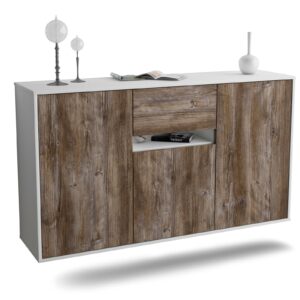 Sideboard Hampton, Treibholz, hängend (136x79x35cm)