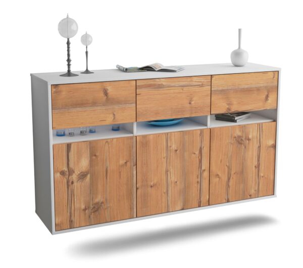 Sideboard Joliet, Pinie, hängend (136x79x35cm)