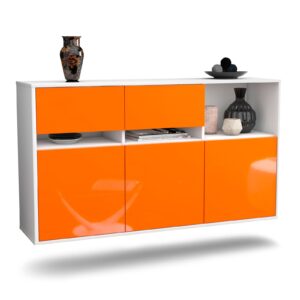 Sideboard Enterprise, Orange, hängend (136x79x35cm)