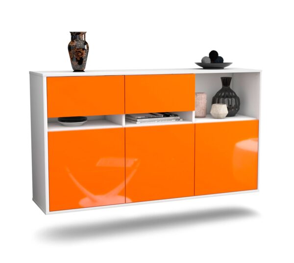 Sideboard Enterprise, Orange, hängend (136x79x35cm)