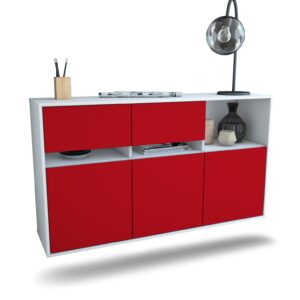 Sideboard Enterprise, Bordeaux, hängend (136x79x35cm)