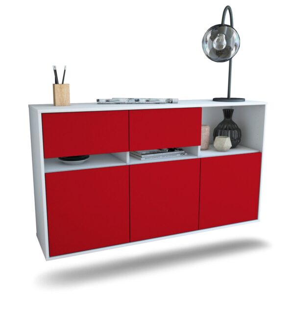 Sideboard Enterprise, Bordeaux, hängend (136x79x35cm)