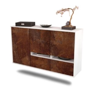Sideboard Lancaster, Rost, hängend (136x79x35cm)