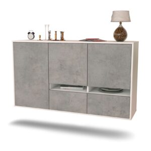 Sideboard Lancaster, Beton, hängend (136x79x35cm)
