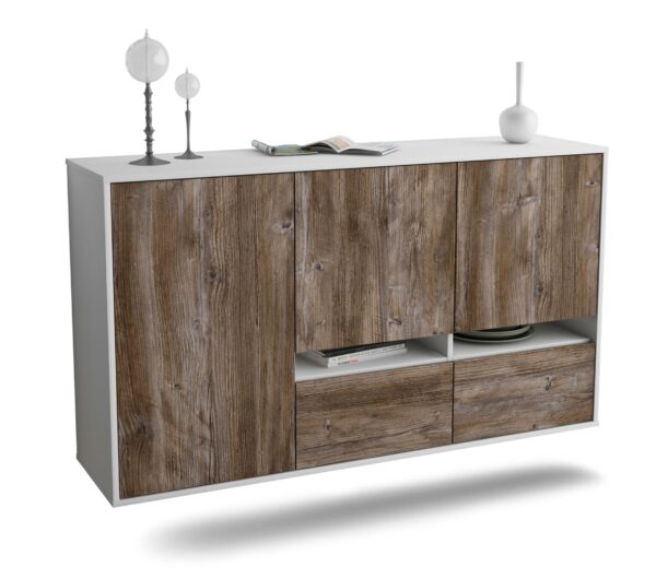 Sideboard Lancaster, Treibholz, hängend (136x79x35cm)