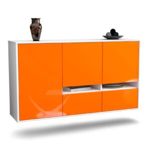 Sideboard Lancaster, Orange, hängend (136x79x35cm)