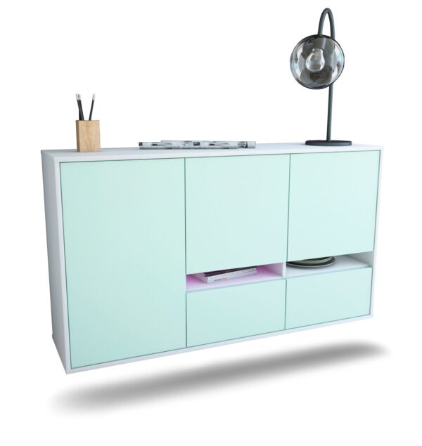 Sideboard Lancaster, Mint, hängend (136x79x35cm)