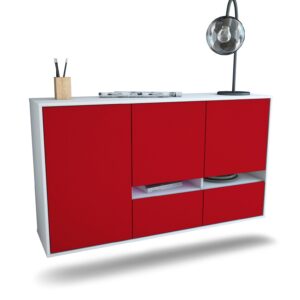 Sideboard Lancaster, Bordeaux, hängend (136x79x35cm)
