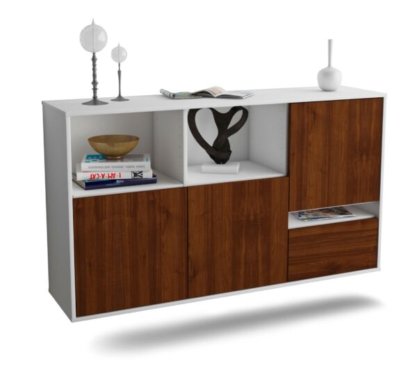 Sideboard Salinas, Walnuss, hängend (136x79x35cm)