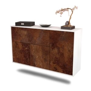 Sideboard Naperville, Rost, hängend (136x79x35cm)