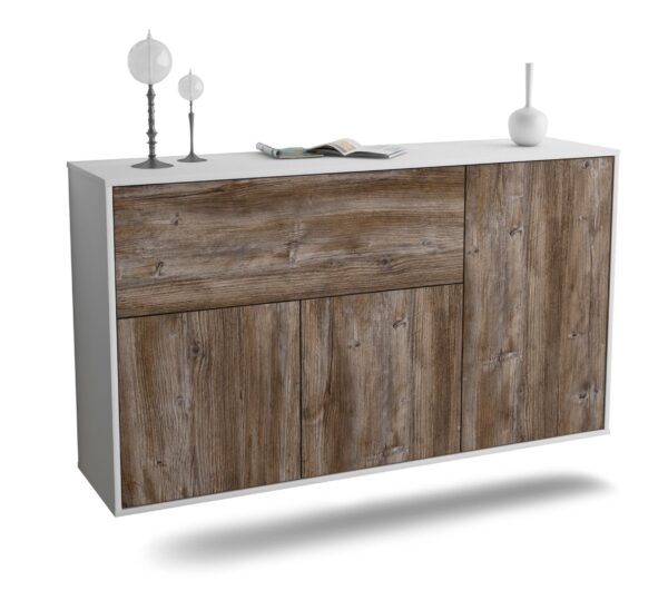 Sideboard Naperville, Treibholz, hängend (136x79x35cm)