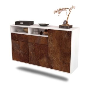 Sideboard Hollywood, Rost, hängend (136x79x35cm)