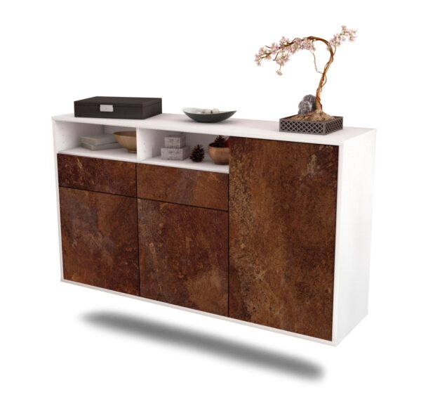 Sideboard Hollywood, Rost, hängend (136x79x35cm)