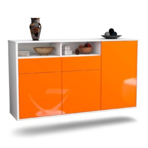 Sideboard Hollywood, Orange, hängend (136x79x35cm)